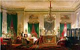 Famous Paris Paintings - Salon of Princess Mathilde Bonaparte Rue de Courcelles, Paris